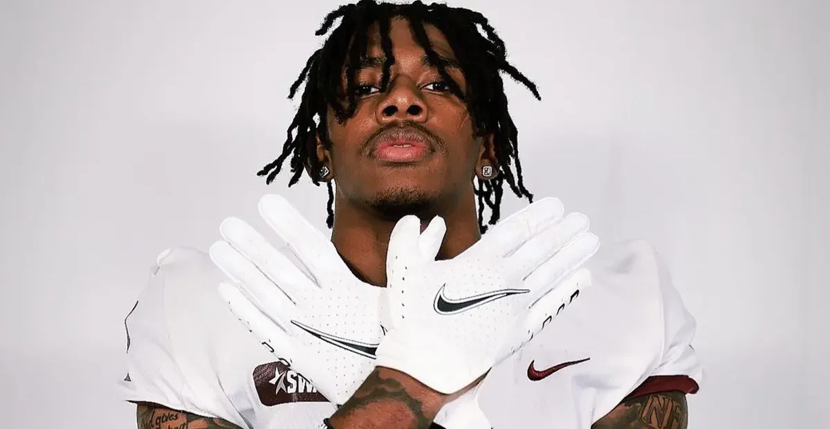 Alabama A&M wide receiver Duke Miller during Media Day 2024