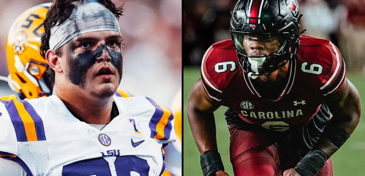 Will Campbell vs Dylan Stewart Key Positional Battle in LSU vs South Carolina Matchup