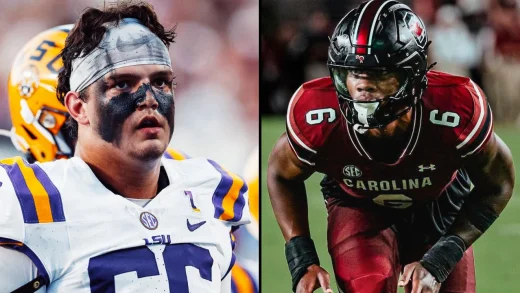 Will Campbell vs Dylan Stewart Key Positional Battle in LSU vs South Carolina Matchup